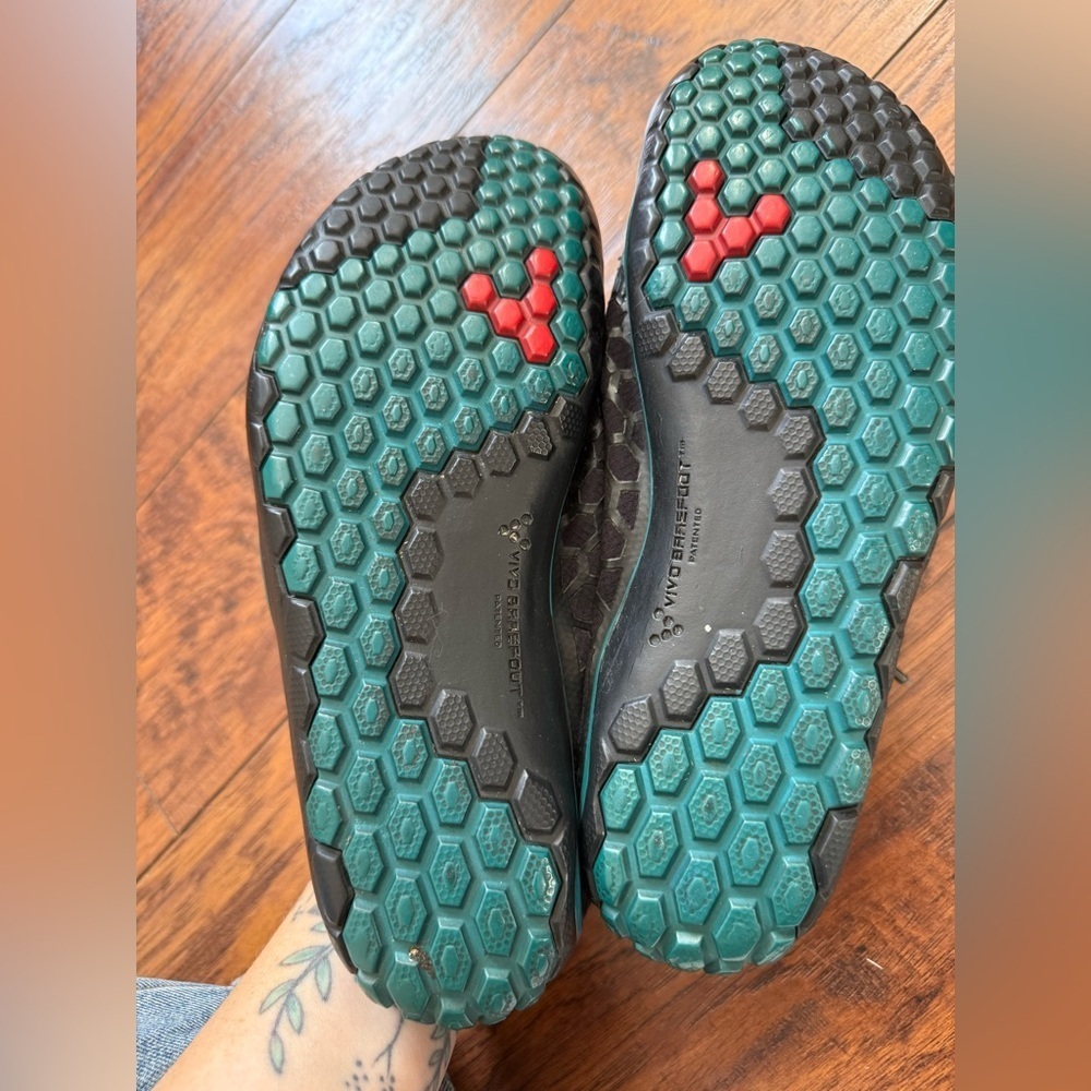 Vivo Barefoot Evo Lite Black Teal Sneakers Running Shoes Hiking | 37 / U/ 7 - Picture 5 of 7